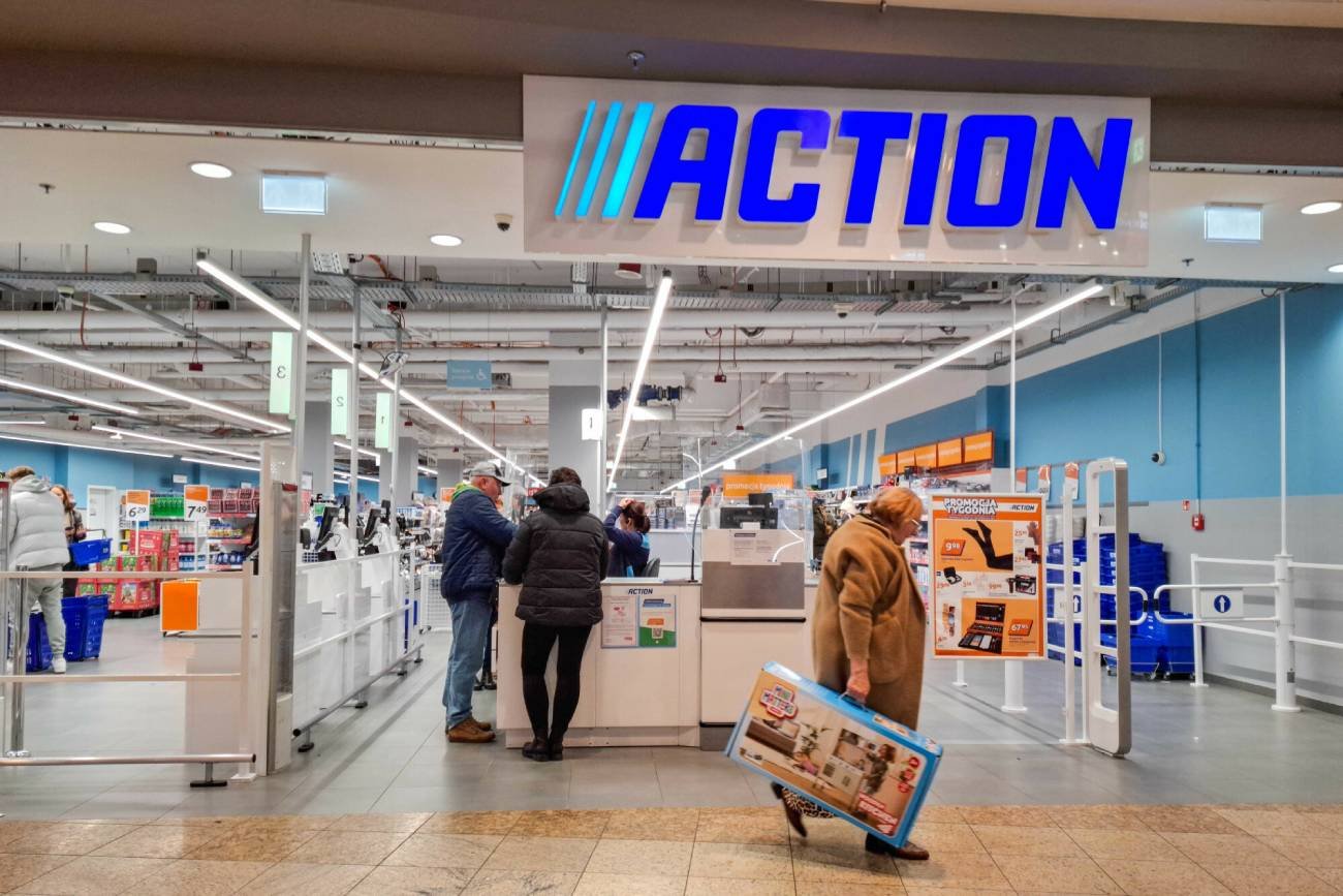 Sklep sieci Action.