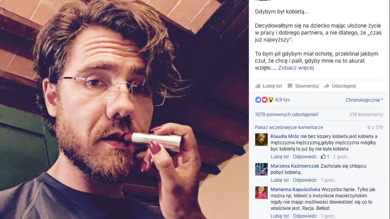 Źródło: Screen z Facebook'a