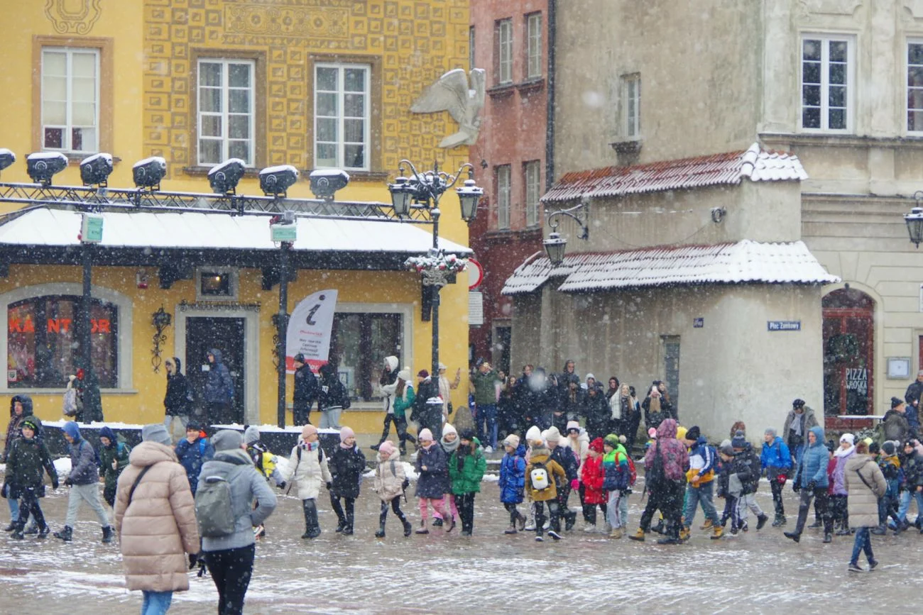 wycieczka szkolna w Warszawie