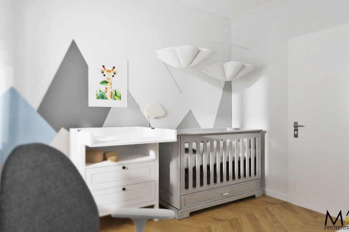 Plakat zamiast fototapety jest nie tylko bardziej elegancki, ale i znacznie łatwiejszy oraz tańszy przy zmianie koncepcji.