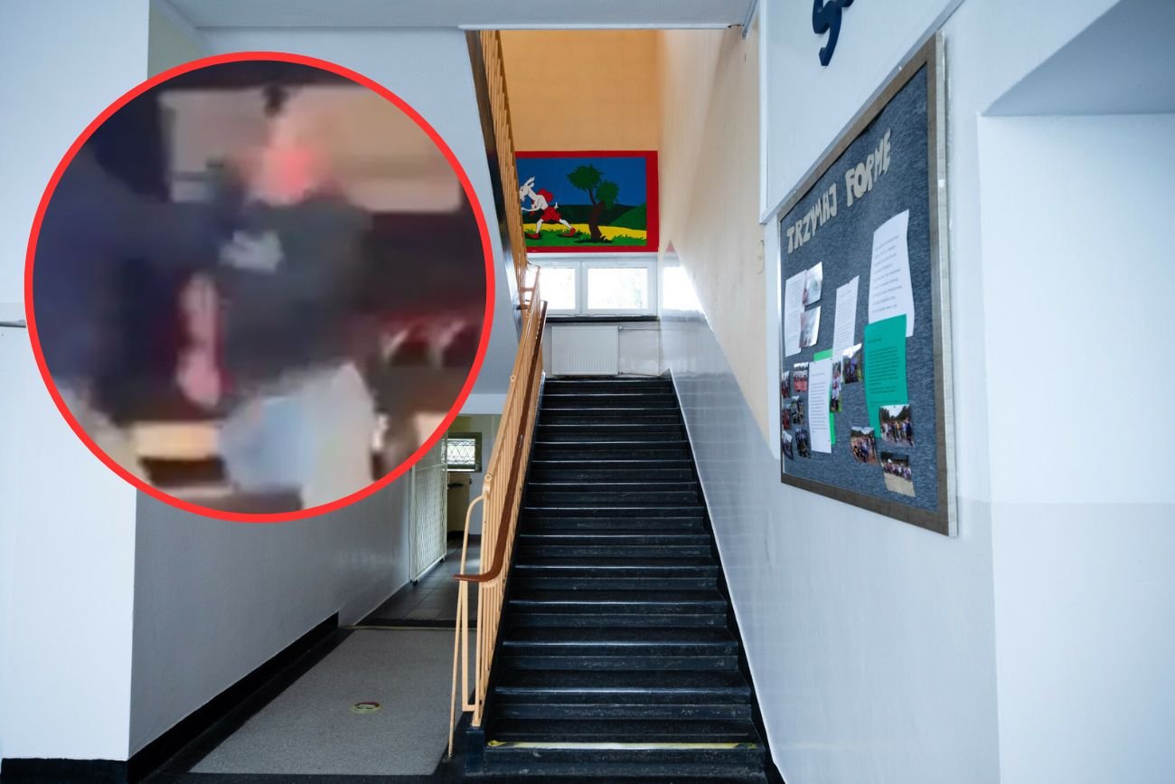 uczeń liceum pobił nauczyciela