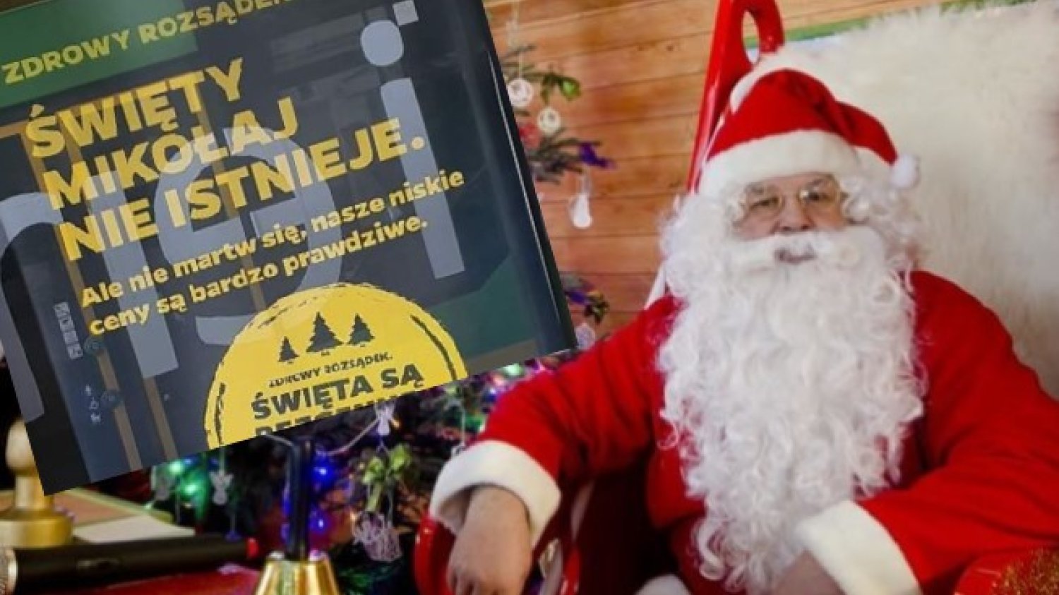"Święty Mikołaj nie istnieje". Oburzająca kampania Netto Polska