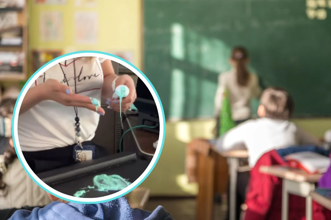 lekcja uprzejmości z pastą do zębów