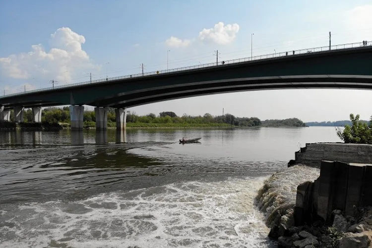 Wisła i most