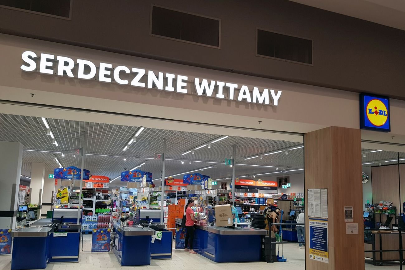zakupy w Lidlu