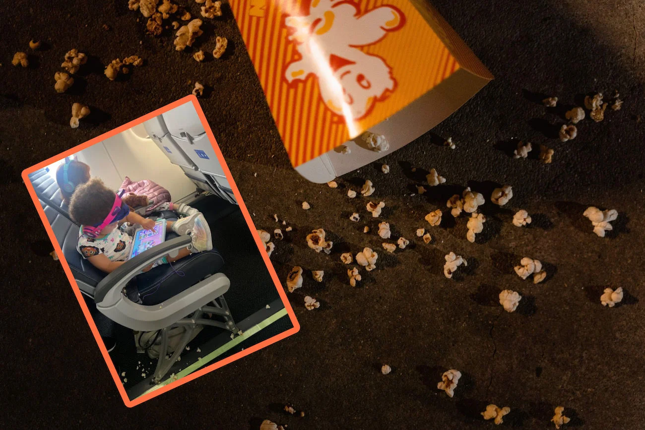 Rozsypany popcorn – kto powinien posprzątać po dziecku?