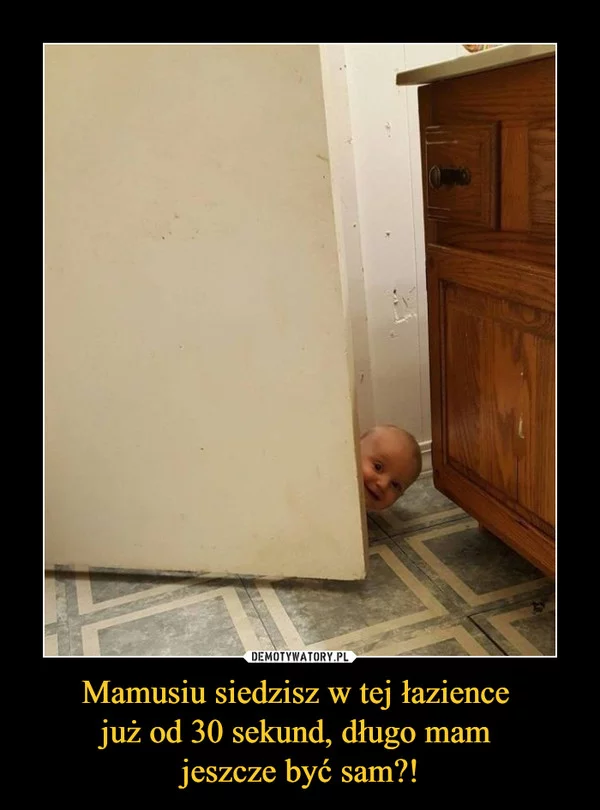 mama w łazience