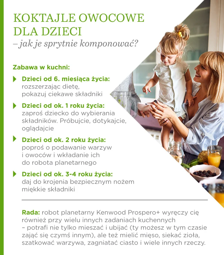 Koktajle dla dzieci – zdrowa przekąska i napój w jednym