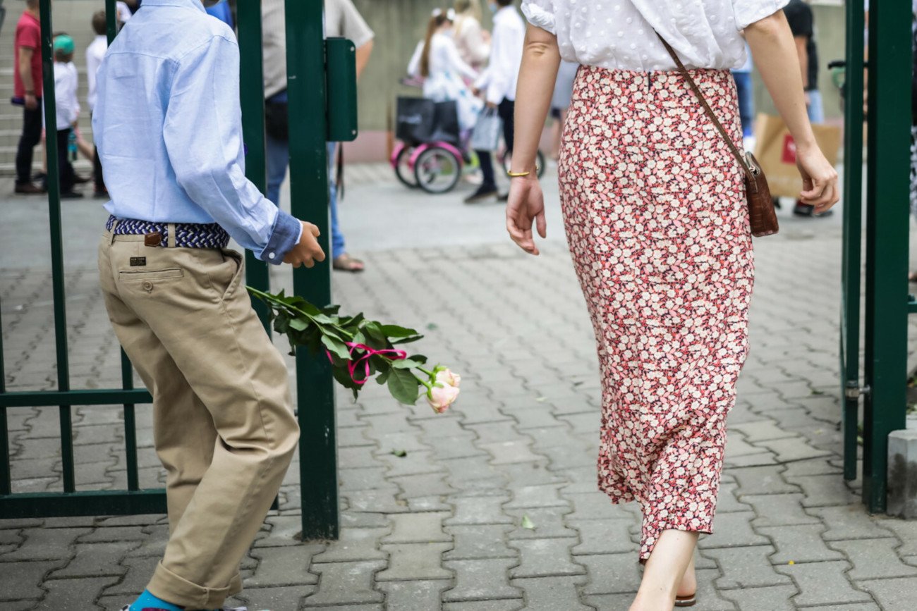 zakończenie roku, szkołą, świadectwo