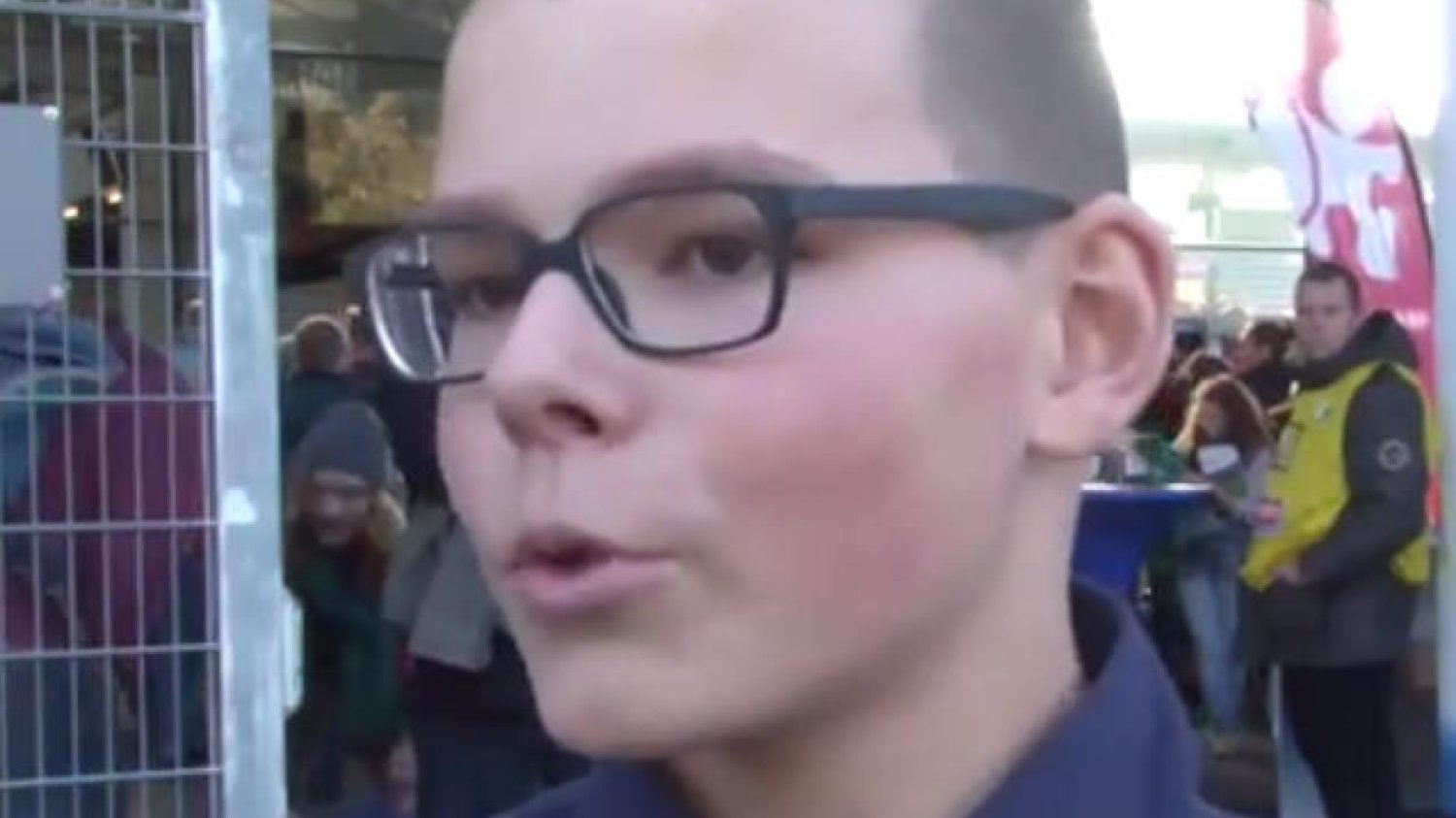 14-letni Basiak Eichenberger udziela teraz wielu wywiadów.