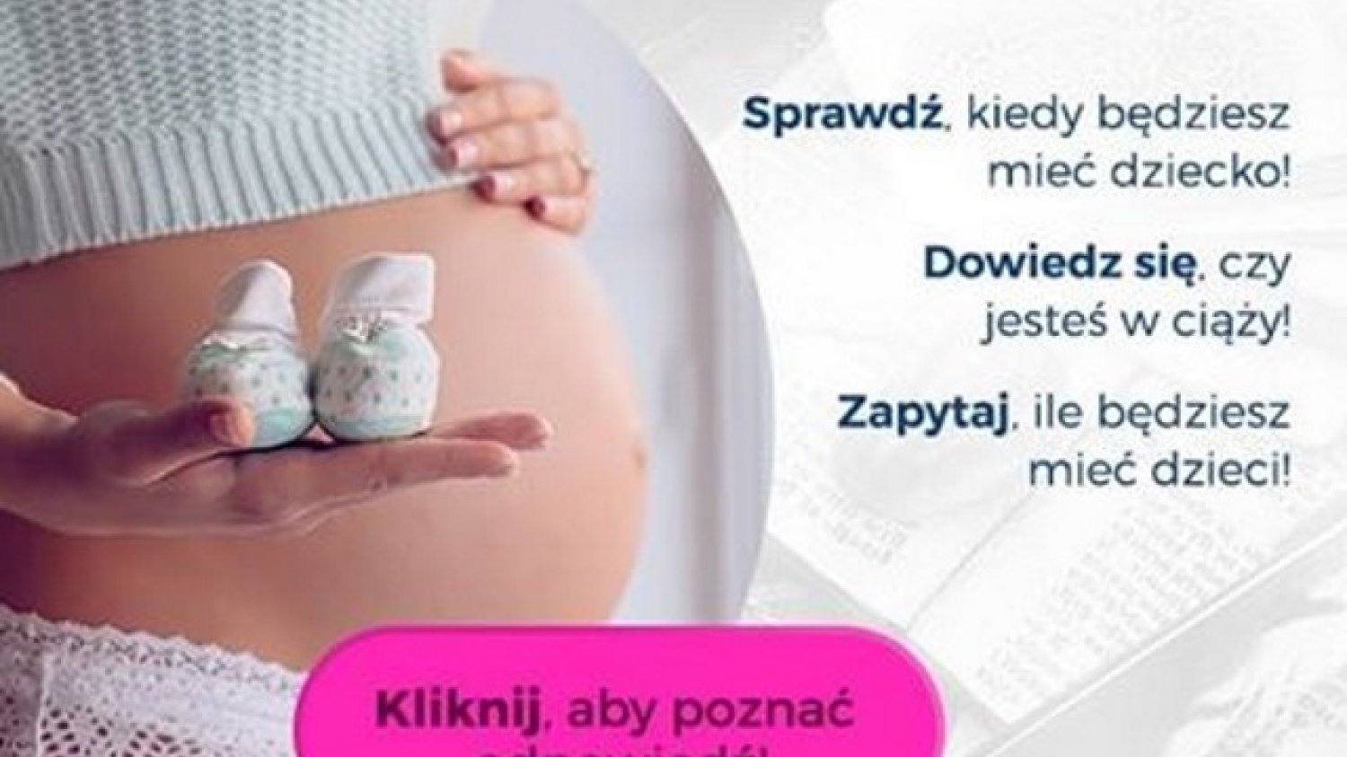 Zaskakująca oferta popularnego wróża. Sprawdzi, czy jesteś w ciąży