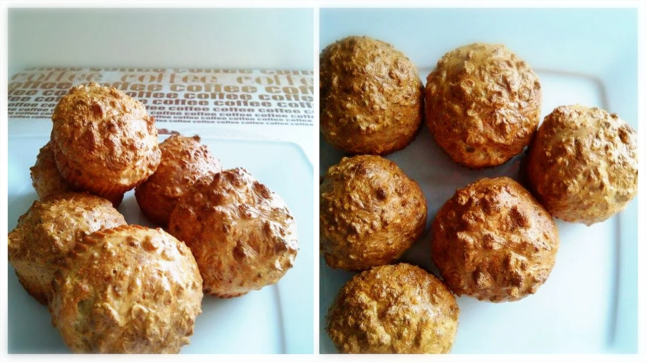 Pączki z mąki owsianej