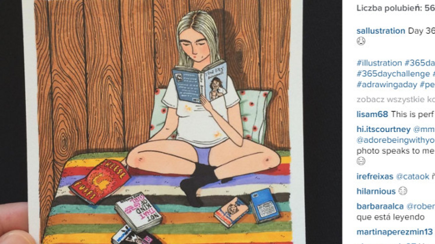 Fot. Screen z Instagrama / [url=https://www.instagram.com/sallustration/]sallustration[/url]