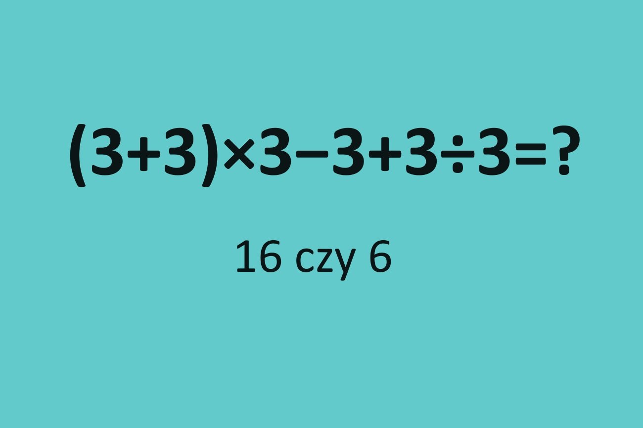 zadanie matematyczne