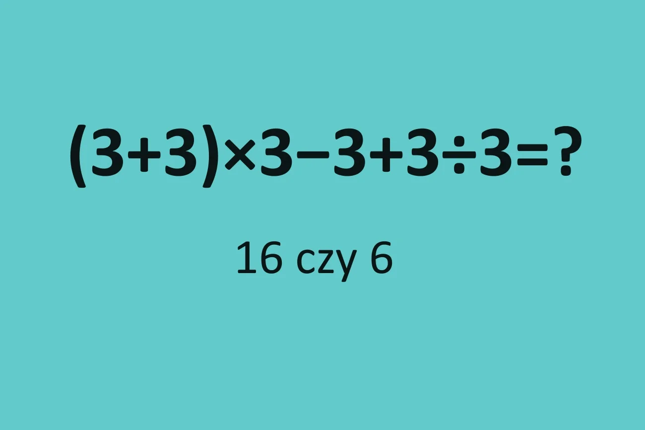 zadanie matematyczne