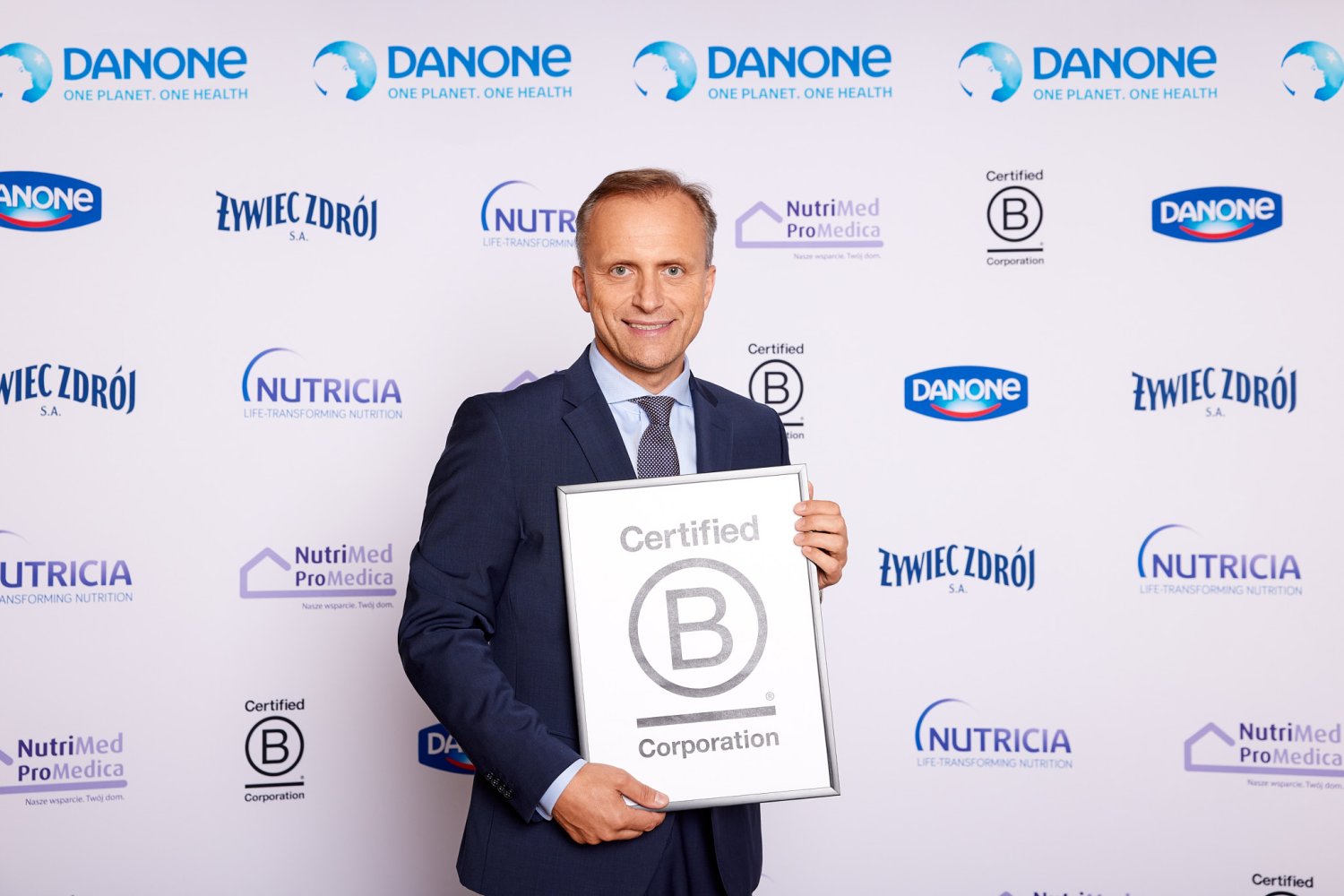Nutricia Polska z prestiżowym wyróżnieniem. Producent żywności dla dzieci otrzymał certyfikat B Corp
