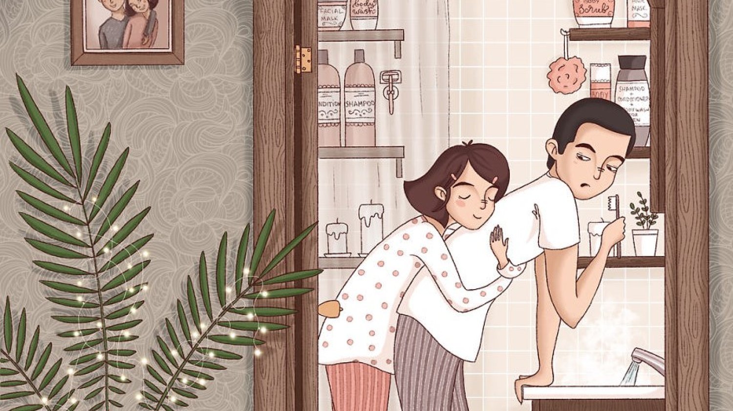 Ilustracje o prawdziwej bliskości w czterech ścianach was zachwycą!