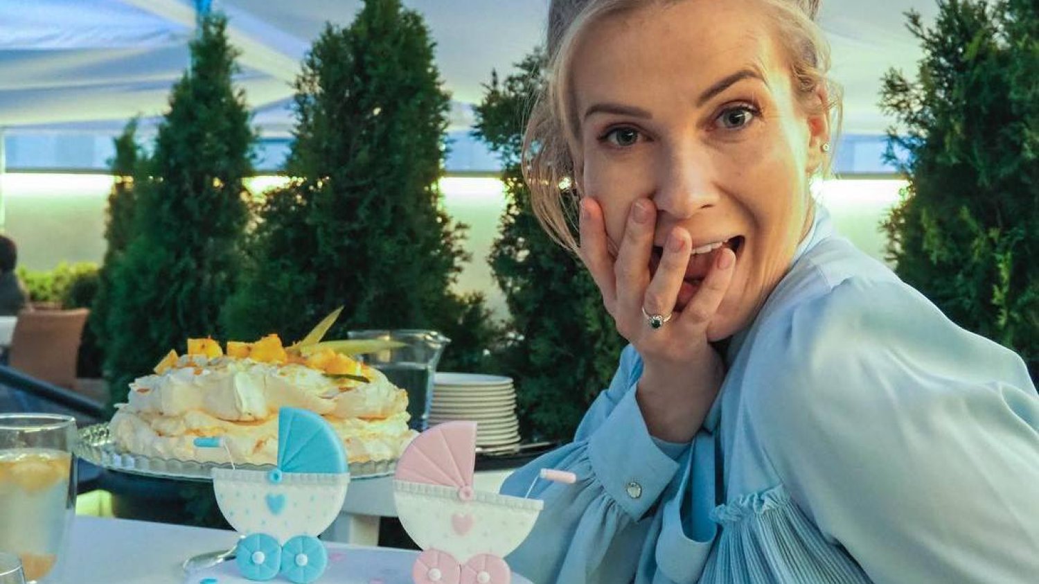 Edyta Pazura świętowała baby shower. Nie zdradziła czy spodziewa się chłopca czy dziewczynki