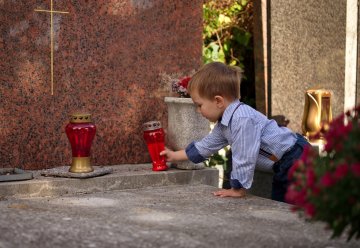 cmentarz, Wszystkich Świętych, dzieci