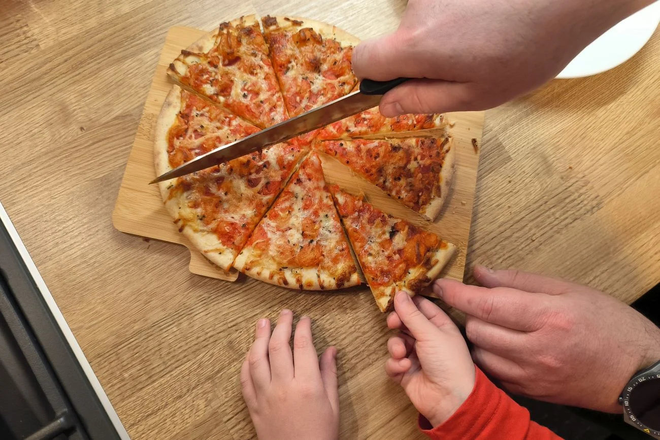 Mrożona pizza Hortex na wspólne gotowanie z dzieckiem? Czemu nie!