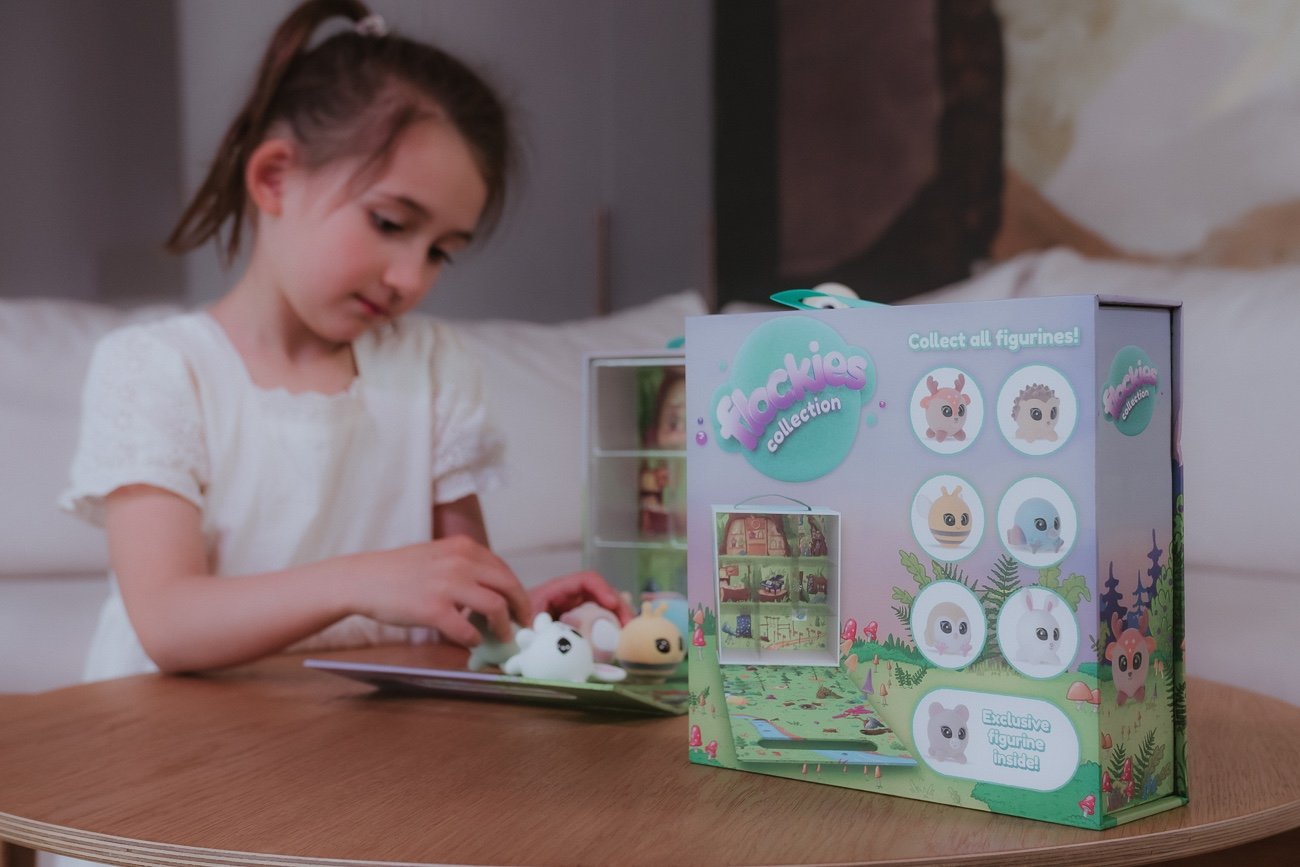 Figurki Flockies "Leśna polana" – wielkie oczy i wielkie przygody. Dołącz do ich świata