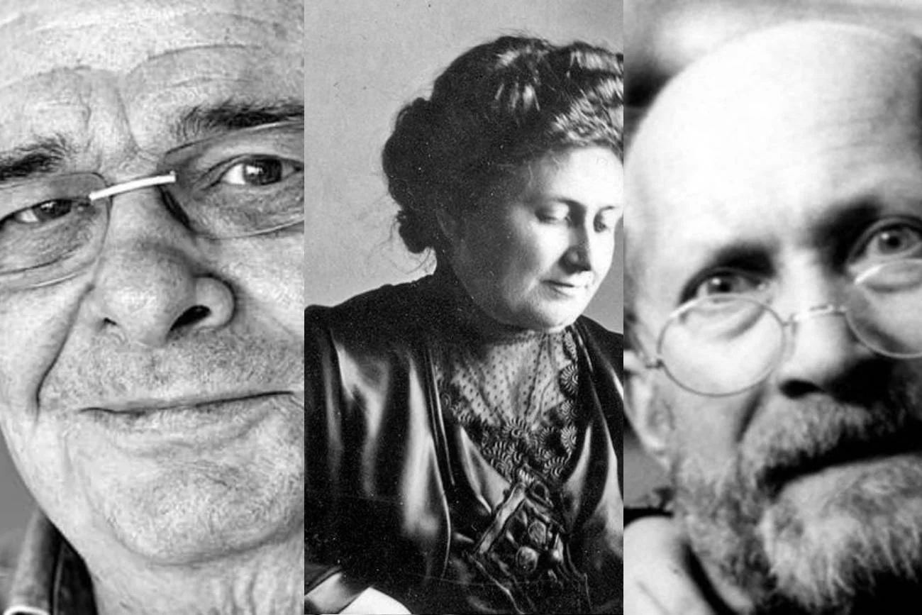 Jesper Juul, Maria Montessori, Janusz Korczak
