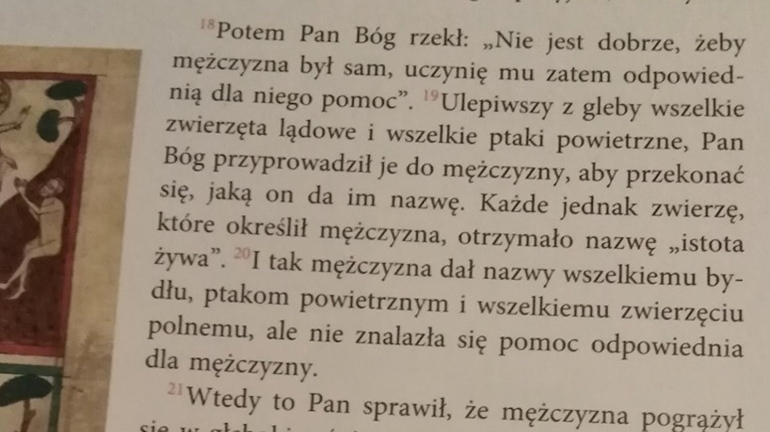 Stary Testament w podręczniku do języka polskiego to słuszny wybór?