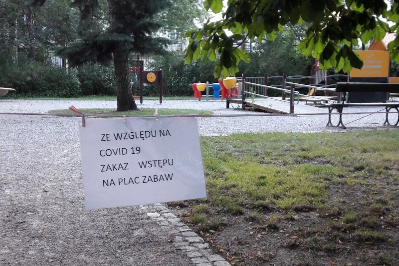 Plac zabaw w Łazienkach Królewskich Plac zabaw w Łazienkach Królewskich