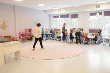 chore dzieci w przedszkolu