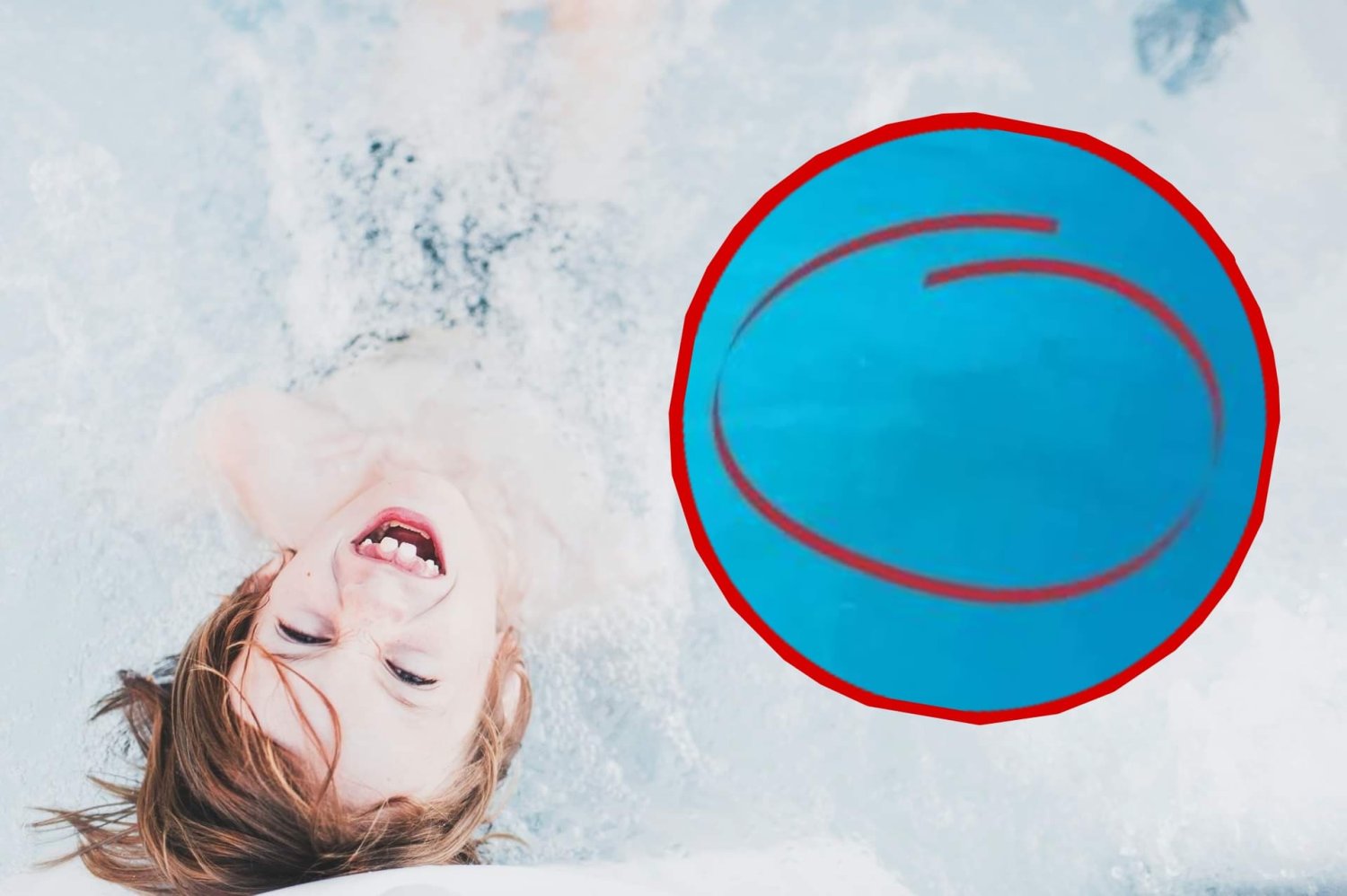 Niebieskie kostiumy kąpielowe śmiertelnie niebezpieczne, jak tonie dziecko