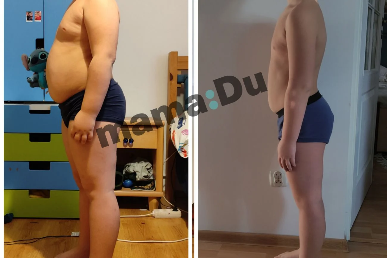 Pierwsze zdjęcie z 17 października, drugie z 9 stycznia.