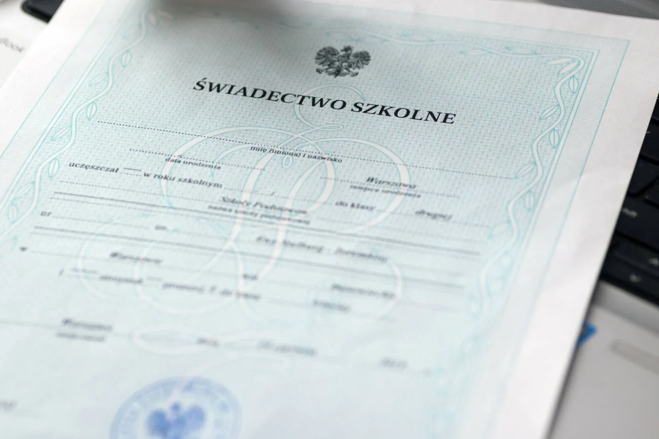 Świadectwo szkolne