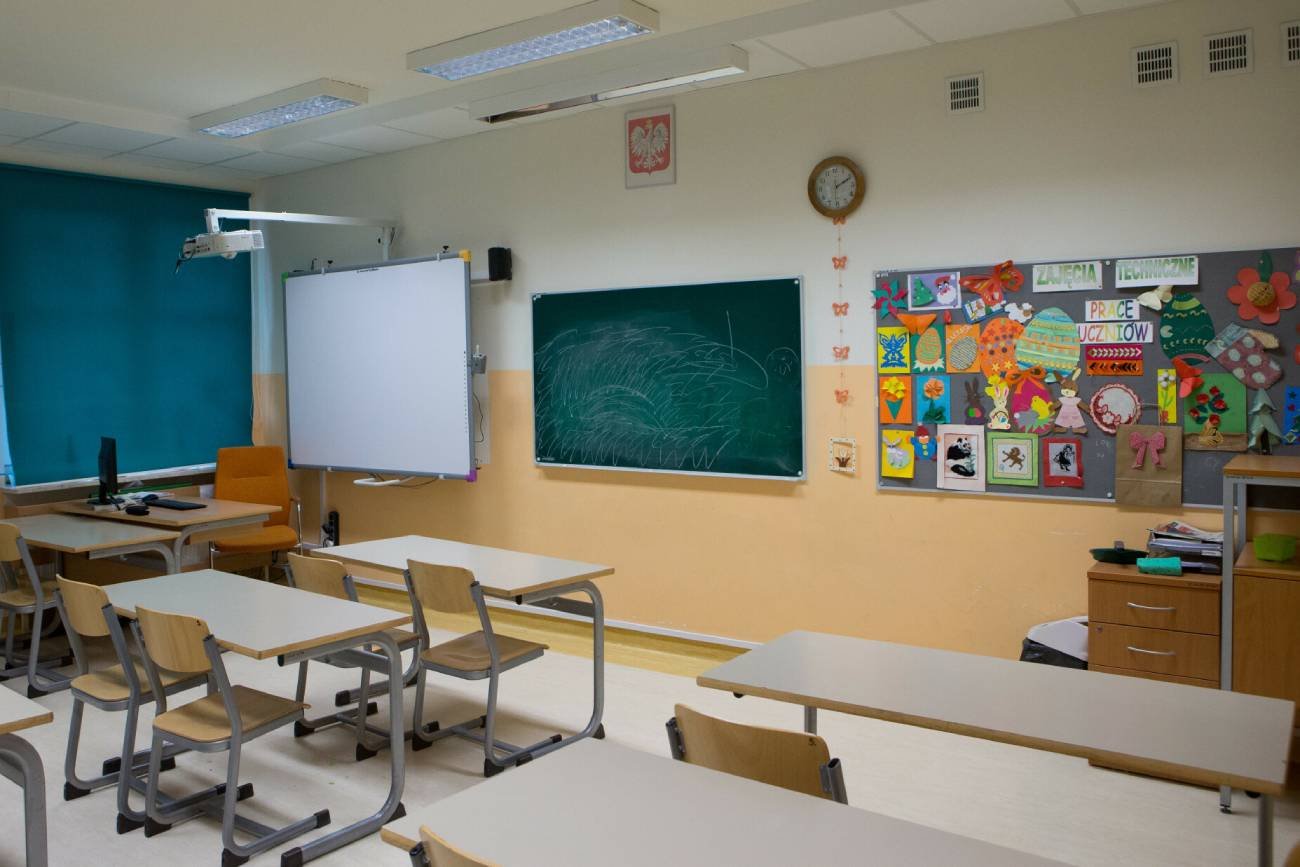 Szkolna klasa. Szkolna klasa.