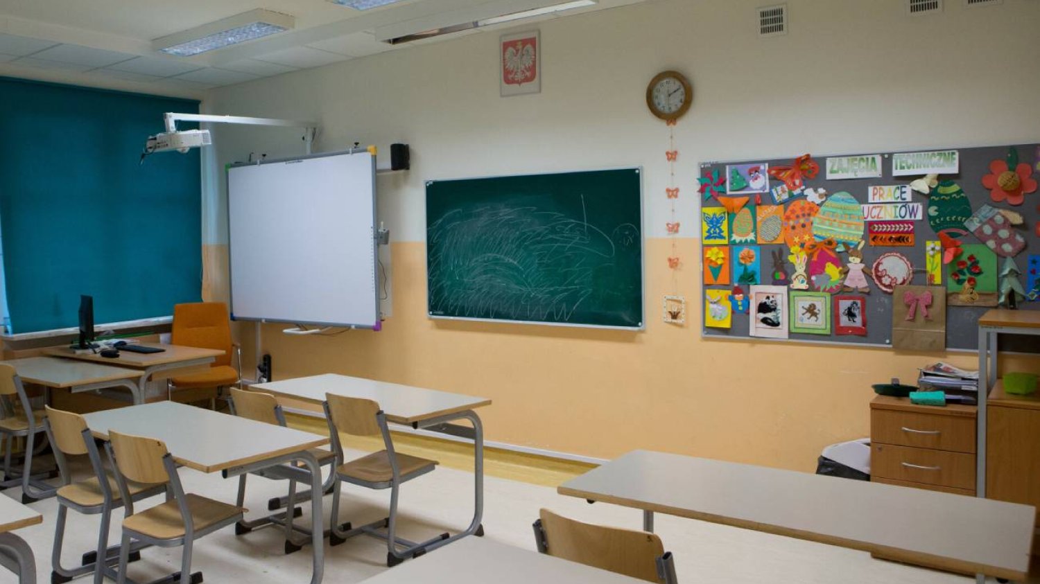 Szkolna klasa.