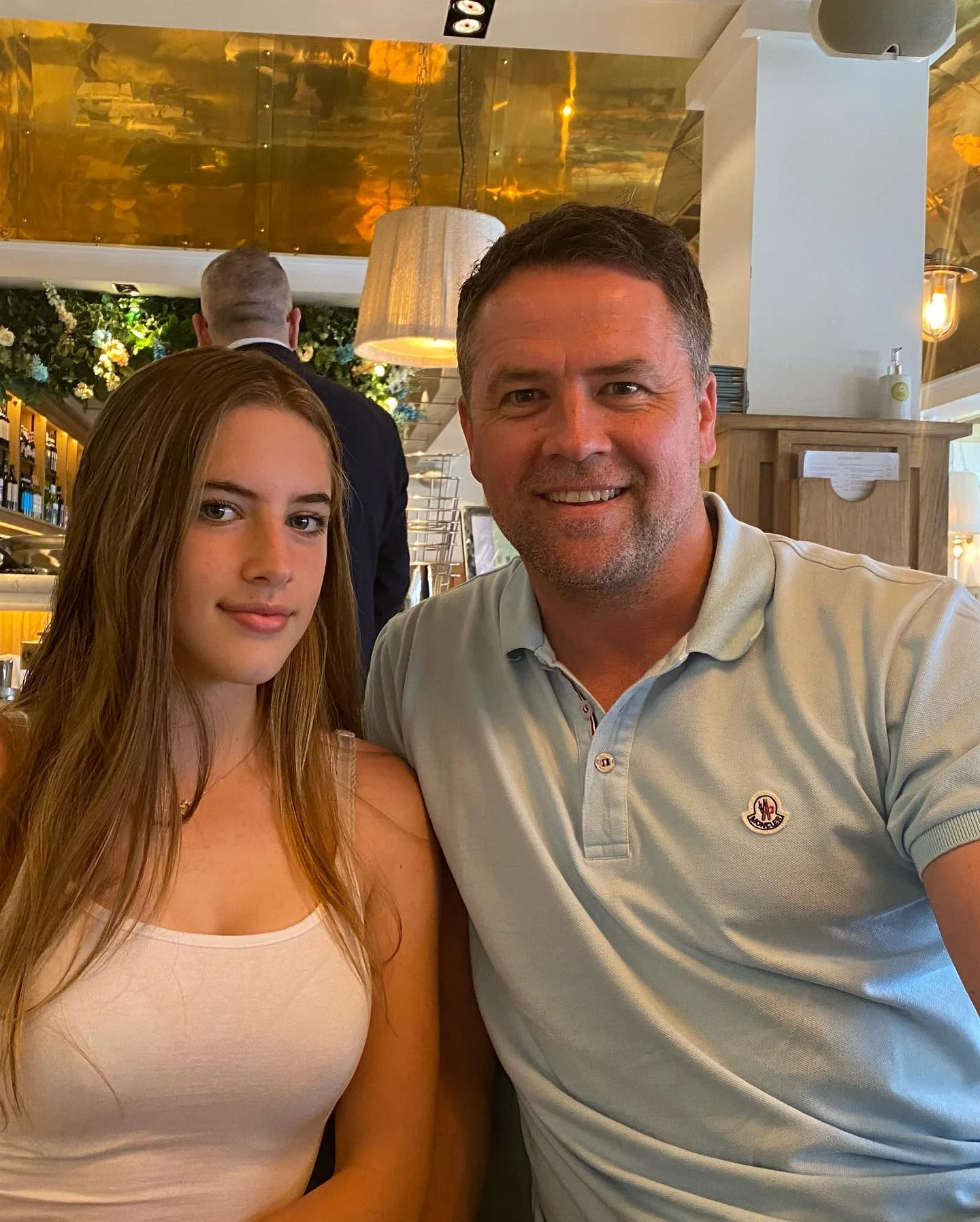 Michael Owen z córką