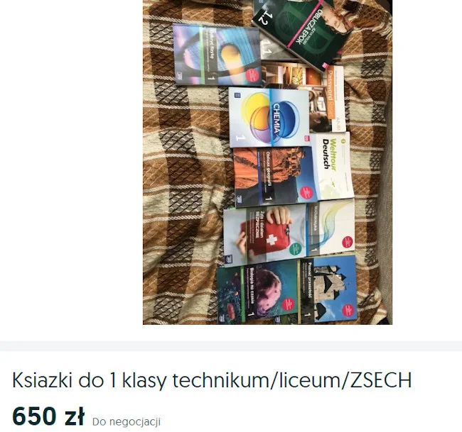Książki do liceum 2020/2021