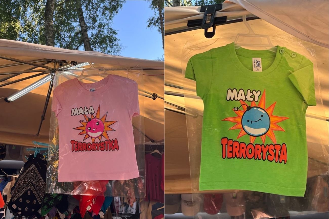 pamiątkowe koszulki znad morza