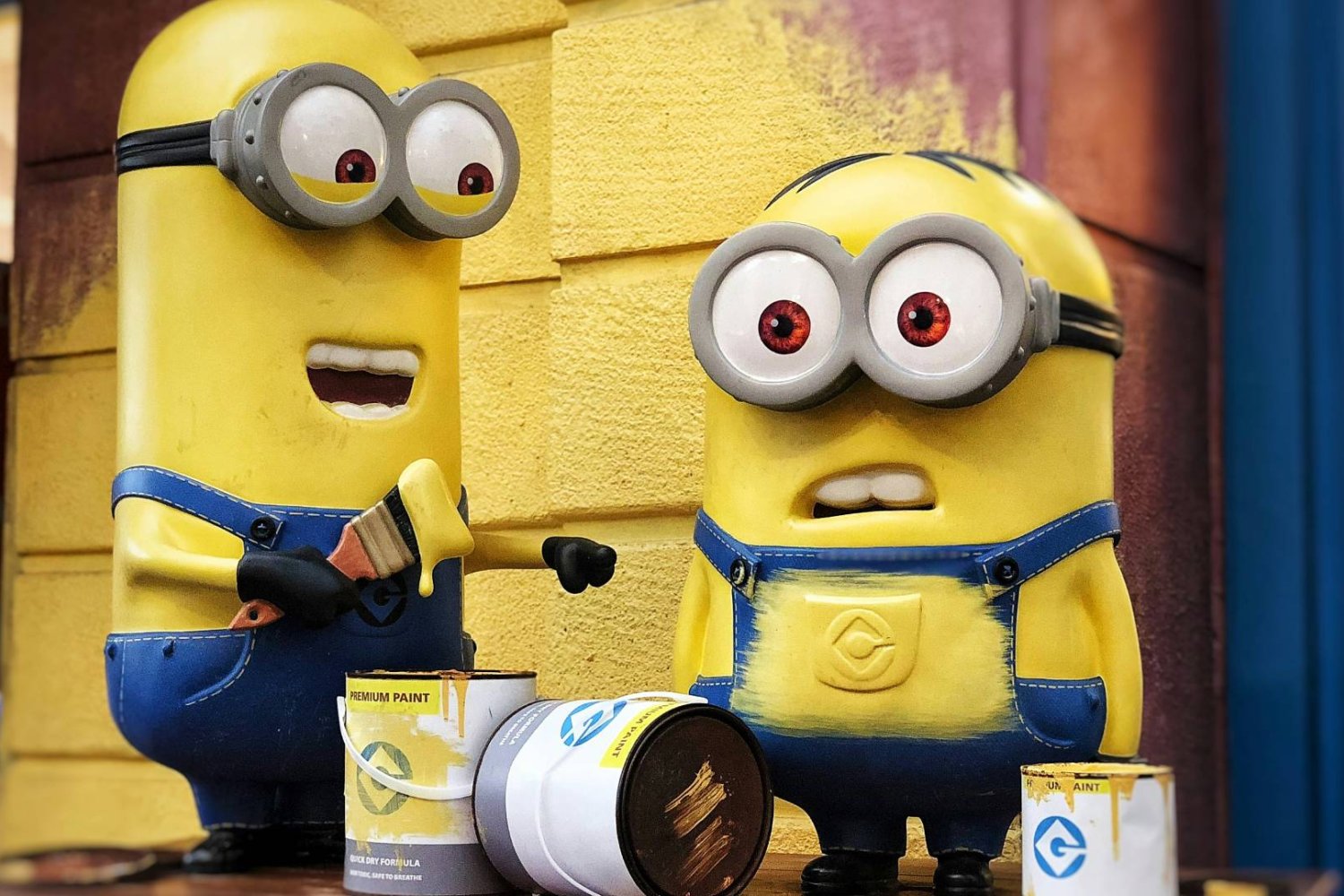 kadr z bajki z Minionkami