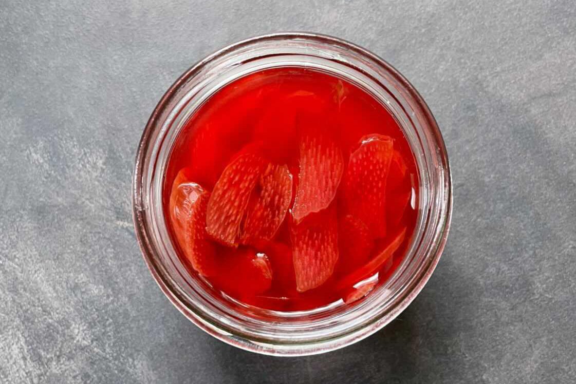 Piklowany rabarbar