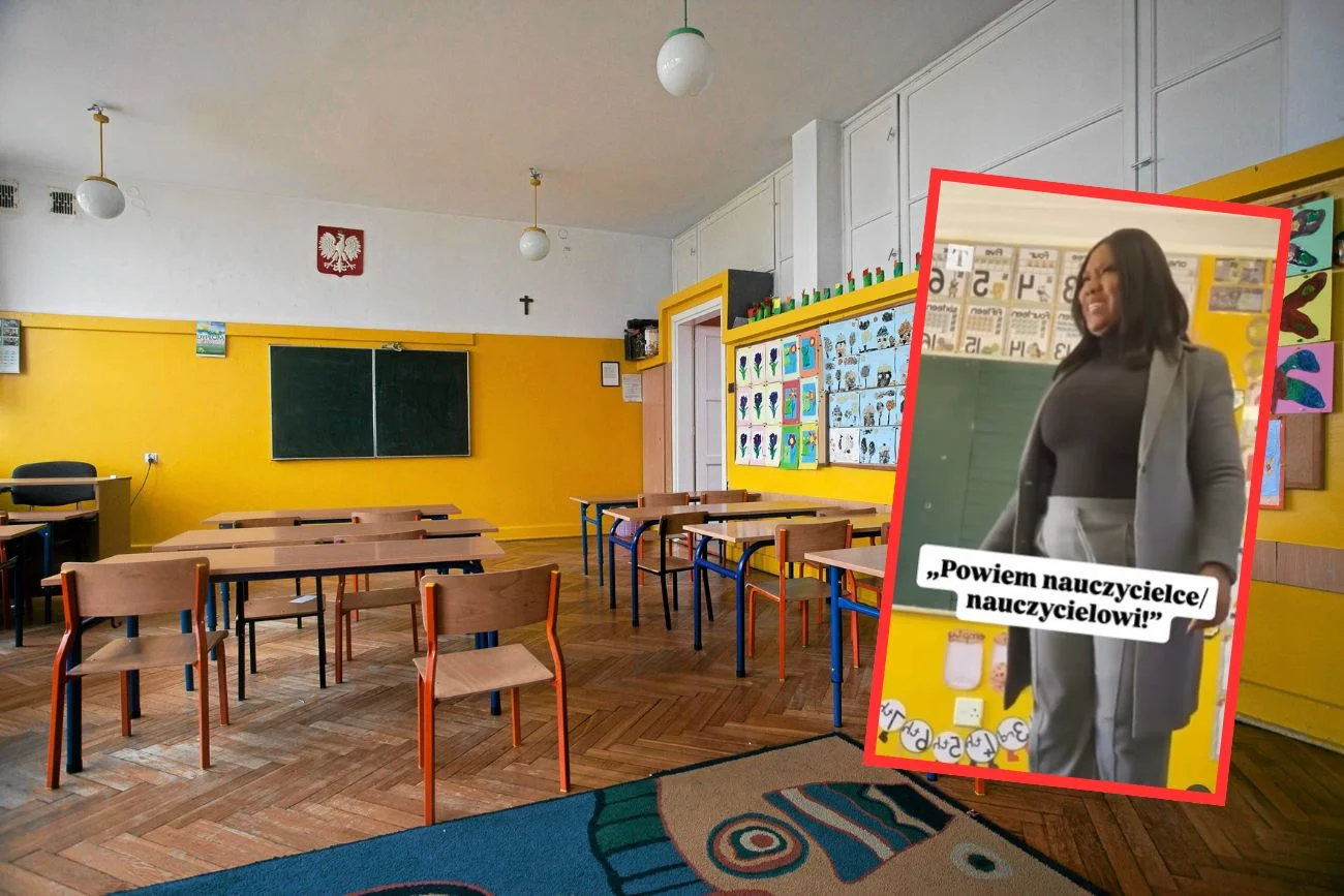 klasa lekcyjna w szkole podstawowej