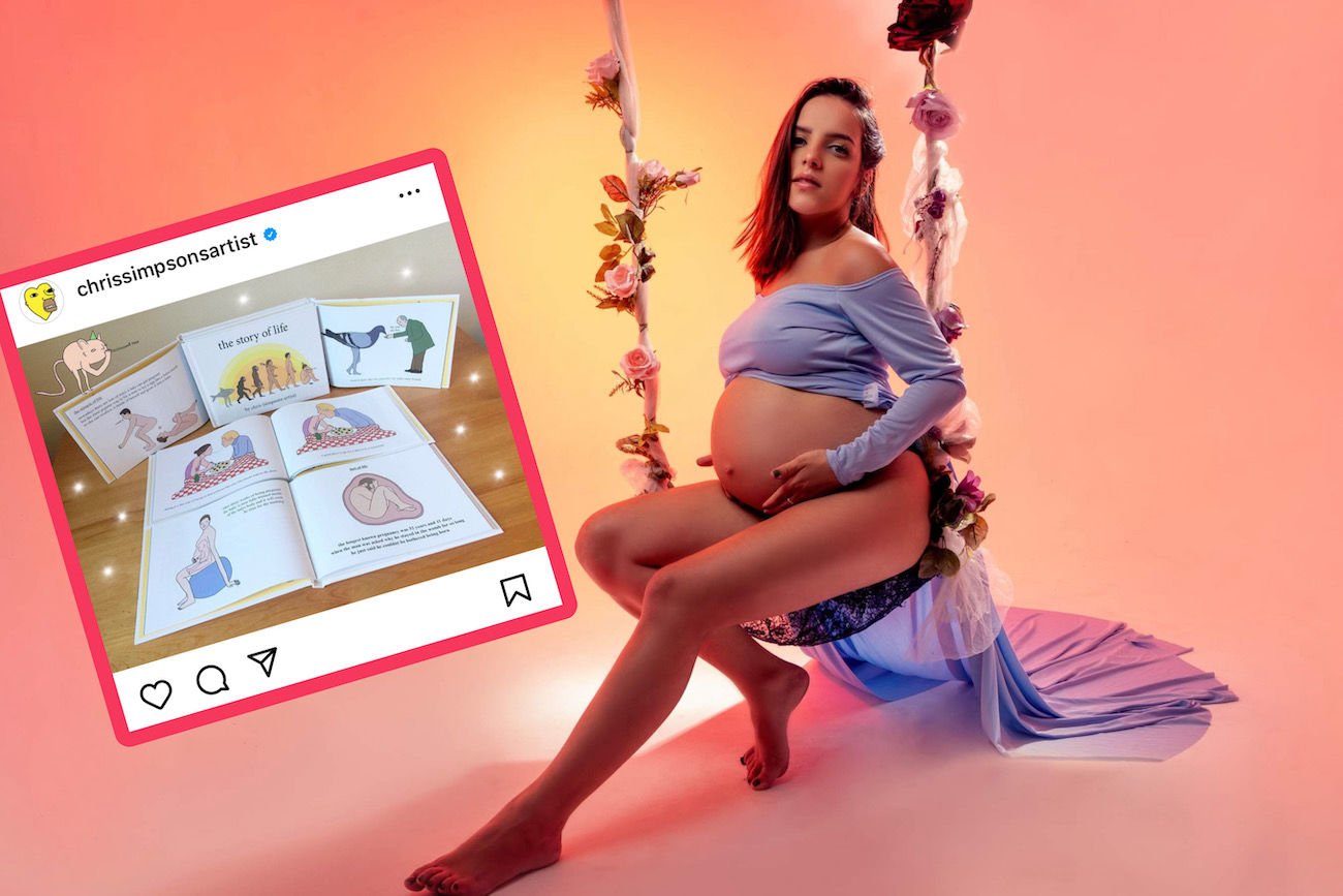 Ilustracja z książki "The Story of Life" wyśmiana przez lekarza na TikToku