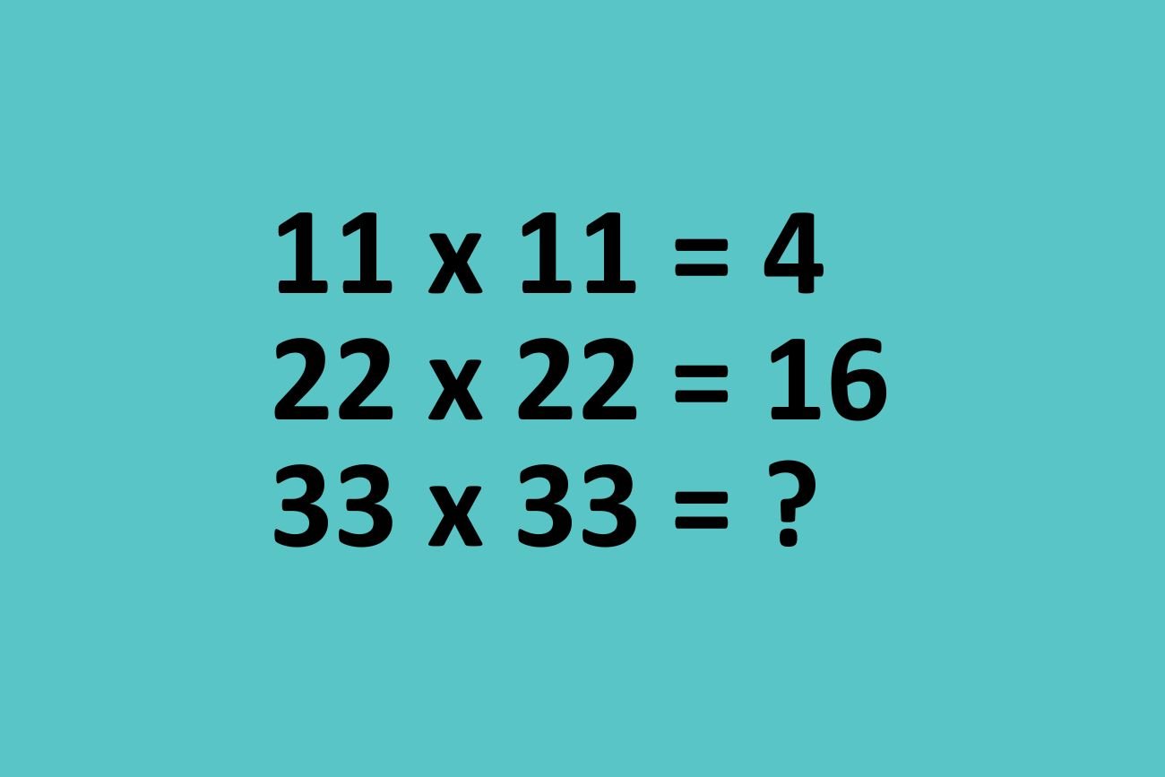 Podobno tylko geniusze rozwiążą tę zagadkę. Bzdura, wystarczy chwilę pomyśleć