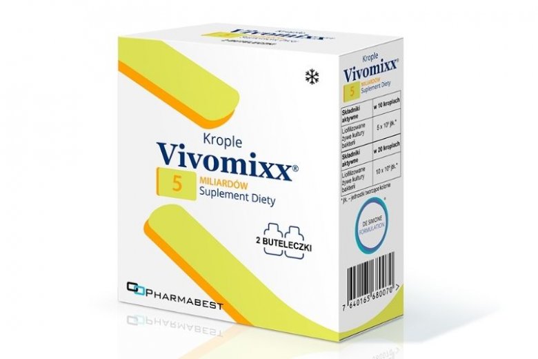 Suplement diety Vivomixx Krople dla noworodków, niemowląt i małych dzieci