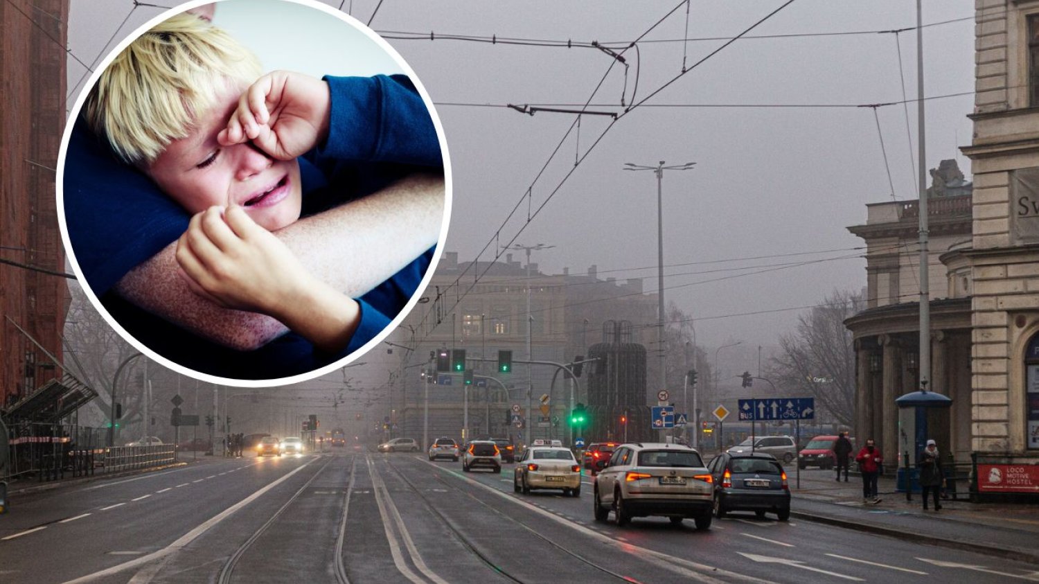 dziecko błąkało się po ulicy bez opieki