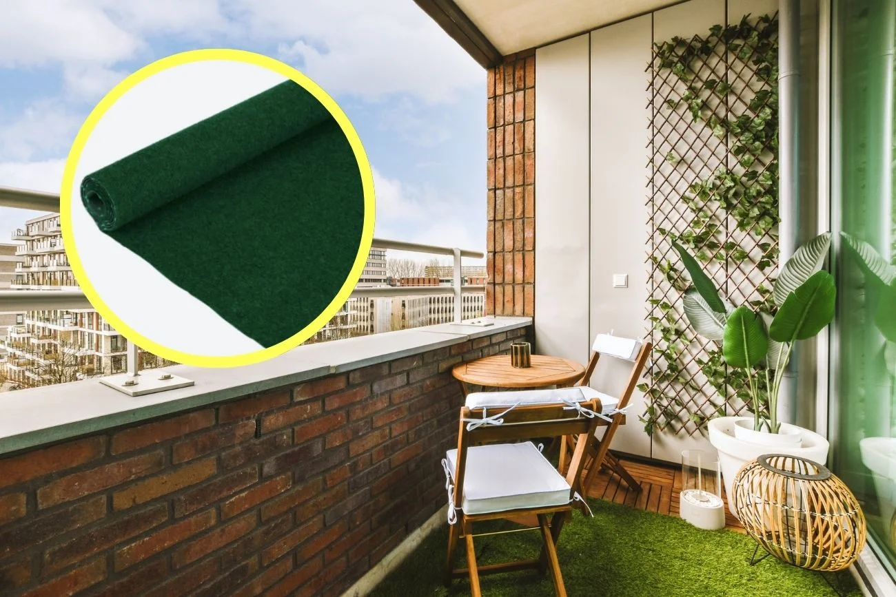sztuczna trawa na balkon w promocji