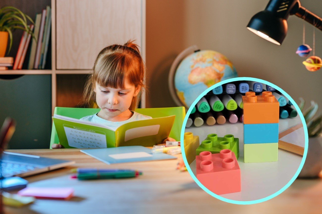 Chcesz zmotywować dziecko do nauki? Rozłóż na jego biurku klocki. To działa!