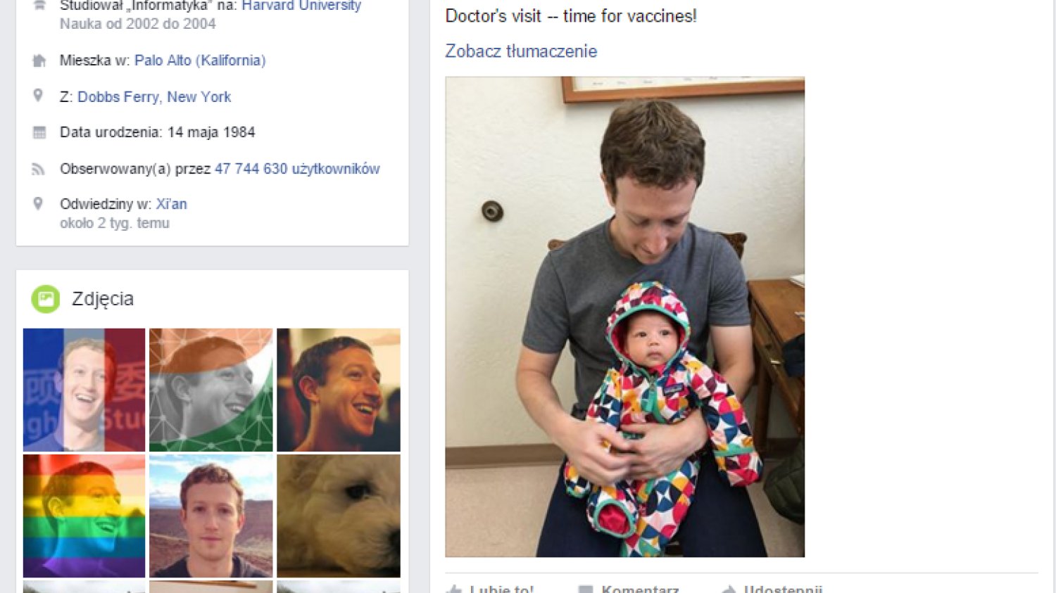 Fot. Screen z Facebook.com