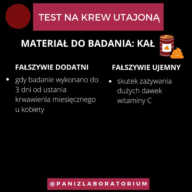Test na krew utajoną