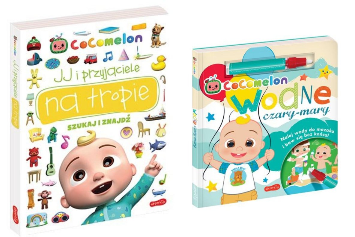 Warto dodać, że młodzi bohaterowie serialu "Cocomelon" już wcześniej gościli na kartach książek edukacyjno-rozrywkowych z logo HarperKids
