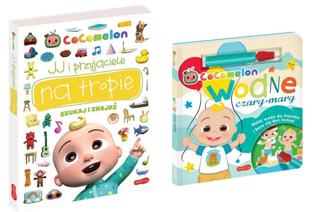 Warto dodać, że młodzi bohaterowie serialu "Cocomelon" już wcześniej gościli na kartach książek edukacyjno-rozrywkowych z logo HarperKids